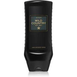 Avon Wild Country gel douche parfumé 2 en 1 pour homme 250 ml