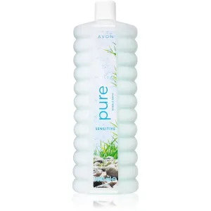 Avon Bubble Bath Sensitive Pure bain moussant relaxant pour peaux sensibles 1000 ml