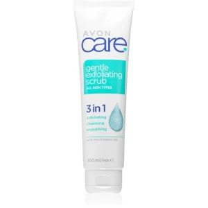 Avon Care 3 in 1 gommage doux visage pour tous types de peau, y compris peau sensible 100 ml