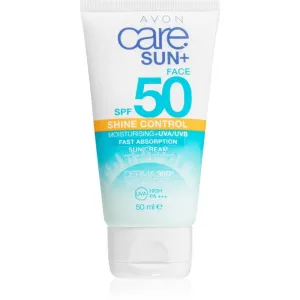 Avon Care Sun + crème matifiante solaire SPF 50 50 ml