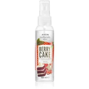 Avon Naturals Berry Cake spray rafraîchissant 3 en 1 100 ml