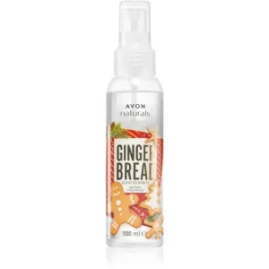 Avon Naturals Ginger Bread spray rafraîchissant 3 en 1 100 ml