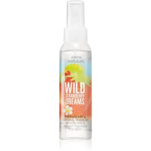 Avon Naturals Wild Strawberry Dreams spray corporel arôme fraise 100 ml