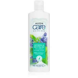 Avon Care Refresh & Revitalize shampoing et après-shampoing 2 en 1 avec effet revitalisant 700 ml