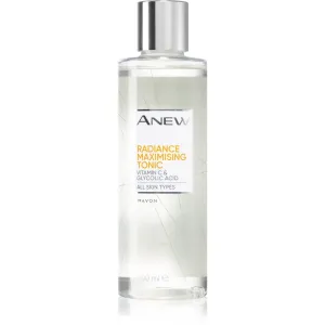 Avon Anew Radiance Maximising lotion tonique illuminatrice à la vitamine C 200 ml