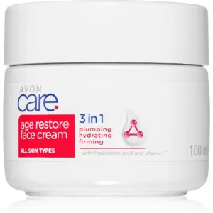 Avon Care 3 in 1 crème anti-rides rénovatrice visage 3 en 1 100 ml