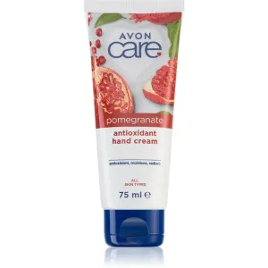Avon Care Pomegranate crème hydratante mains et ongles à la vitamine E 75 ml