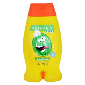 Avon Naturals Kids Wacky Watermelon shampoing et après-shampoing 2 en 1 pour enfant 250 ml