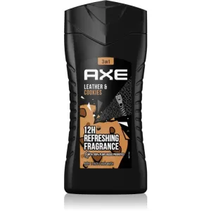 Axe Collision Leather + Cookies gel de douche pour homme 250 ml