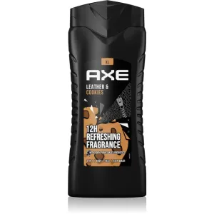 Axe Collision Leather + Cookies gel de douche pour homme 400 ml