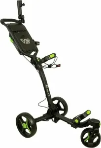 Axglo Tri-360 V2 3-Wheel SET Black/Green Chariot de golf manuel