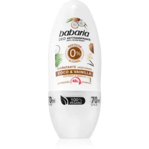 Babaria Coconut & Vanilla anti-transpirant roll-on effet 48h 70 ml #435186