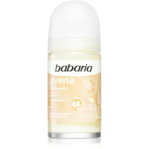 Babaria Deodorant Oat anti-transpirant roll-on  pour peaux sensibles 50 ml