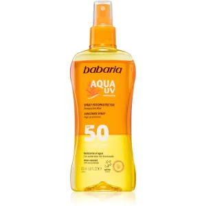Babaria Sun Aqua UV spray solaire SPF 50 200 ml
