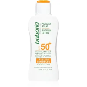 Babaria Sun Sensitive lait solaire pour cheveux sensibles SPF 50+ 100 ml