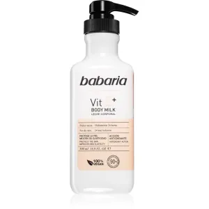 Babaria Vitamin E lait corporel hydratant pour peaux sèches 500 ml