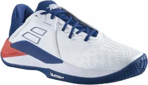 Babolat Propulse Fury 3 All Court Men White/Estate Blue 42 Chaussures de tennis pour hommes