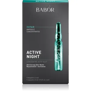 BABOR Ampoule Concentrates Active Night sérum rajeunissant yeux 7x2 ml