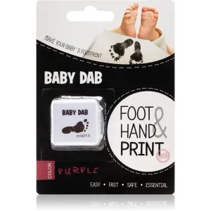 Baby Dab Foot & Hand Print Purple peinture pour empreintes d’enfants 1 pcs