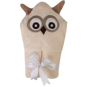 Babymatex Jimmy Owl serviette avec capuche 80x80 cm