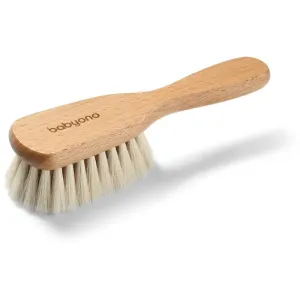 BabyOno Take Care Brush with Natural Bristles brosse à cheveux pour bébé 1 pcs