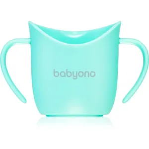 BabyOno Be Active Ergonomic Training Cup tasse d’apprentissage avec supports Mint 6 m+ 120 ml