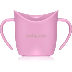 BabyOno Be Active Ergonomic Training Cup tasse d’apprentissage avec supports Purple 6 m+ 120 ml