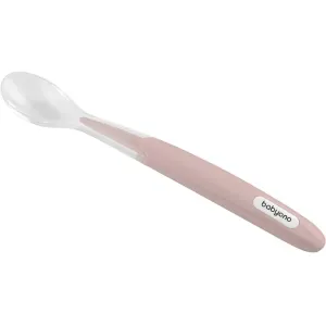 BabyOno Be Active Soft Spoon petite cuillère Pink 6 m+ 1 pcs