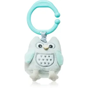 BabyOno Have Fun Musical Toy for Children jouet contrasté à suspendre avec mélodie Owl Sofia Blue 1 pcs