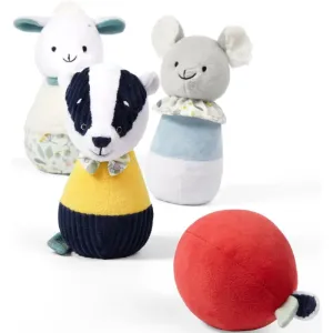 BabyOno Have Fun Plush Bowling Pins coffret cadeau pour bébé Badger Edmund and Friends