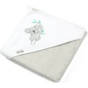 BabyOno Take Care Bamboo Towel serviette avec capuche Gray 85x85 cm