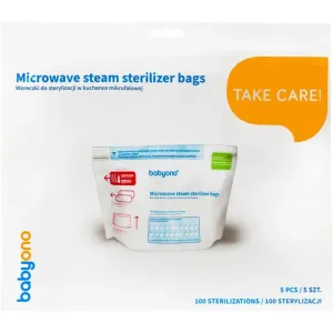 BabyOno Take Care Microwave Steam Sterilizer Bags sachets stérilisants pour four micro-ondes 5 pcs