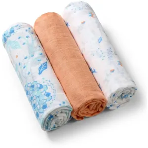 BabyOno Take Care Muslin Diapers couches en tissu Orange 3 pcs