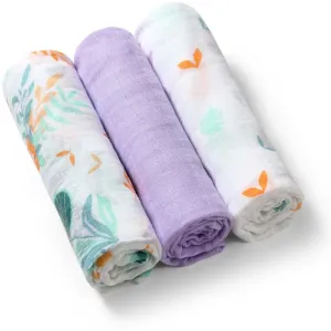BabyOno Take Care Natural Bamboo Diapers couches en tissu Purple 3 pcs