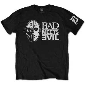 Bad Meets Evil T-shirt Masks Unisex Black 2XL