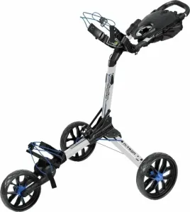 BagBoy Nitron Golf Trolley White/Cobalt Chariot de golf manuel