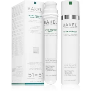 Bakel Nutri-Remedy Case & Refill crème visage anti-rides pour peaux très sèches + recharge 50 ml