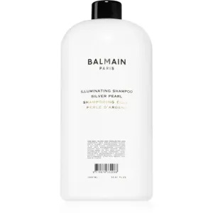 Balmain Hair Couture Silver Pearl shampoing purifiant pour cheveux blonds 1000 ml