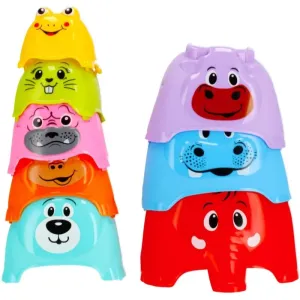 Bam-Bam Stacking Cups gobelets empilables 6m+ Animals 0 pcs