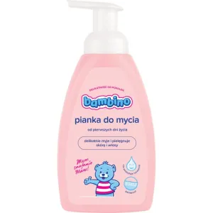 Bambino Baby Wash Foam bain moussant corps et cheveux pour bébé 500 ml