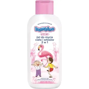 Bambino Kids Bolek and Lolek gel de douche et shampoing 2 en 1 Flamingo 400 ml