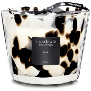Baobab Collection Pearls Black bougie parfumée 10 cm