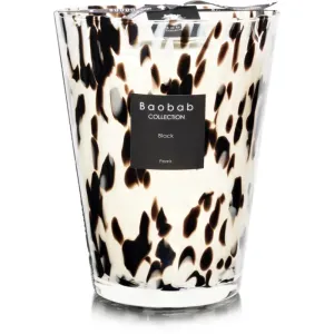 Baobab Collection Pearls Black bougie parfumée 24 cm