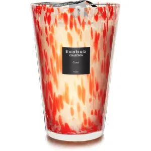 Baobab Collection Pearls Coral bougie parfumée 35 cm
