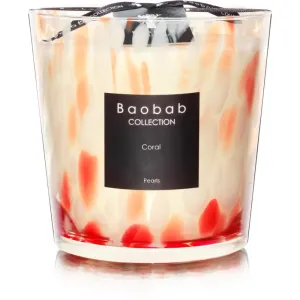 Baobab Collection Pearls Coral bougie parfumée 8 cm