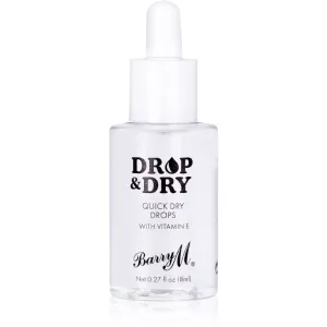Barry M Drop & Dry accélérateur de séchage de vernis en gouttes 8 ml