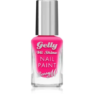 Barry M Gelly Hi Shine vernis à ongles teinte Pink Punch 10 ml