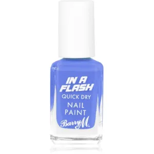 Barry M IN A FLASH vernis à ongles à séchage rapide teinte Turquoise Thrill 10 ml
