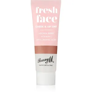 Barry M Fresh Face blush liquide et brillant à lèvres teinte Caramel Kiss 10 ml