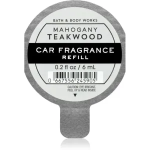 Bath & Body Works Mahogany Teakwood désodorisant voiture recharge 6 ml